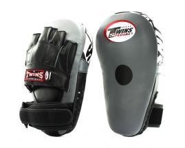 Details about   Twins  Focus Mitts PML-21 long  Black White Punching Muay Thai Boxing MMA K1 
